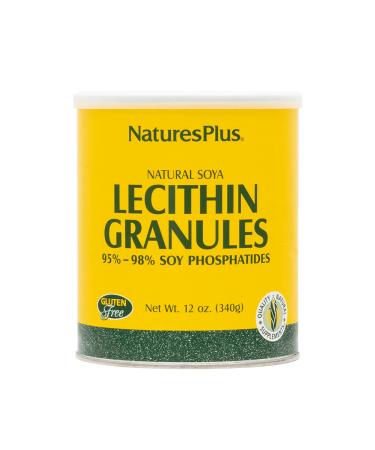 Nature's Plus Lecithin Granules Natural Soya 12 oz (340 g)