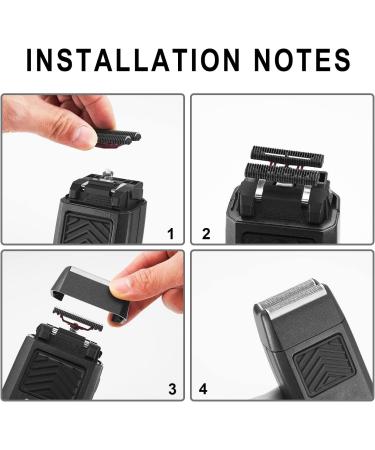 BESTBOMG Electrician Schakerasier Foil Compatible with 5 Star Series Finale Shaver & Wahl 7031/7043 - Premium Replacement Part - Buy Online on GoSupps.com