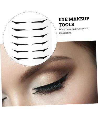 FOMIYES 108 Pairs Glitter Eyeliner Korean Stickers Instant Reusable Eyeliner Sticker Miss Adhesive Tape Eyes - Buy Online on GoSupps.com