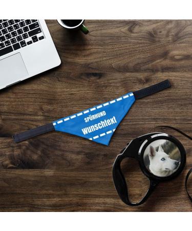 Buy Printplanet Personalized Dog Scarf - Custom Name/Text & Sniffer Dog Design - Size S - Buy Online on GoSupps.com
