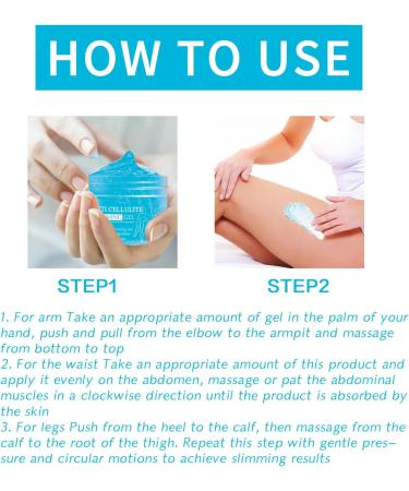  GNAUMORE Anti-Cellulite Cream Powerful Slimming Gel Fast Powerful Sculpting Stomach and Body Treatment Powerful Slimming Body Cream - Buy Online on GoSupps.com