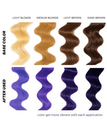 SOVONCARE Purple Semi-Permanent Hair Conditioner - Tint Colored Hair in 10 Mins 5.28 OZ Cruelty-Free | International Shipping Available - Buy Online on GoSupps.com