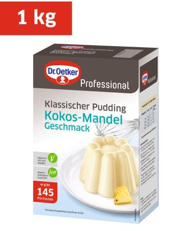 Buy Dr. Oetker Professional Classic Coconut-Almond Pudding Powder 1kg | International Shipping Available - Buy Online on GoSupps.com
