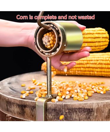 Practical Dry Corn Thresher Small Hand Operated Household Manual Thickener Corn Threshing Tool Corn Peeler Artifact Corn Thresher Hand Machine Stainless Steel Sheller - Buy Online on GoSupps.com
