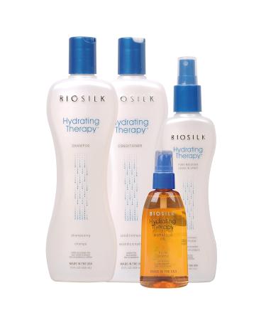 BioSilk Hydrating Therapy Maracuja Oil - 4 oz | Paraben & Gluten Free - Buy Online on GoSupps.com