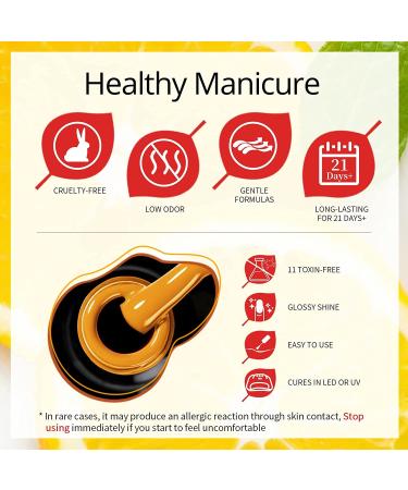 UR SUGAR Fall Gel Nail Polish Set - 6 Autumn Colors Maple Pumpkin Red Orange Glitter Kit for Thanksgiving & Halloween Gifts - Soak Off Nail Art Manicure Set for Women - Autumn Maple 6 Count - Buy Online on GoSupps.com