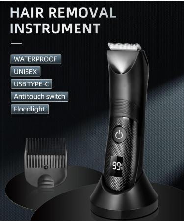 Buy Waterproof Rechargeable Hair Clippers for Men - Electric Hair Trimmer with LCD Display - Buy Online on GoSupps.com