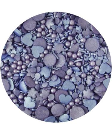 Sprinkletti - Colours - Violet Coloured Edible Sprinkles for Cake Decorating - Buy Online on GoSupps.com