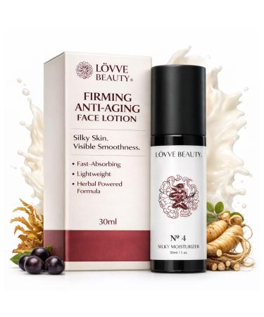 Firming Anti-Aging Face Lotion for Women Premium Moisturizer & Wrinkle Cream for Aging Skin Skin-Tightening Herbal Formula with Natural Peptides for Deep Wrinkles - 1oz