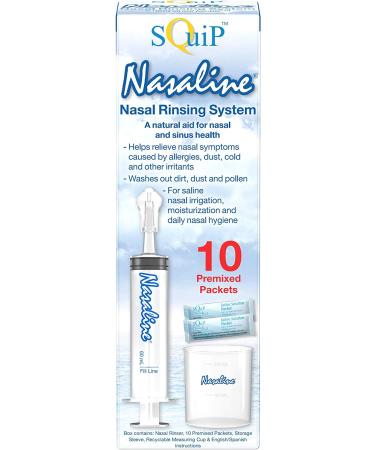 Squip Nasal Rinsing System Kit - Effective Relief for Sinus Congestion - Buy Online on GoSupps.com