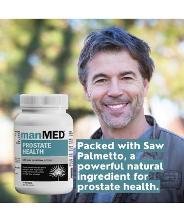 manMED Prostate Health - Saw Palmetto Supplements for Men. Reduce Night Bathroom Trips. Reduce Urgency. Support Bladder Emptying. Promote Sleep. DHT Blocker Supports Hair Thickening (60 Days Supply) - Buy Online on GoSupps.com