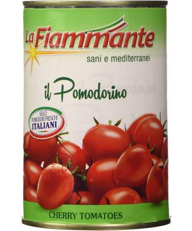 La Fiammante Pomodorini Ciliegini Lot de 24 tomates cerises en sauce tomate 400 g