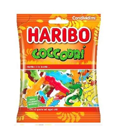 Idea Shopping Center Cocordrilli Haribo Gomsa Coloured Blister Pack of 5 175 g