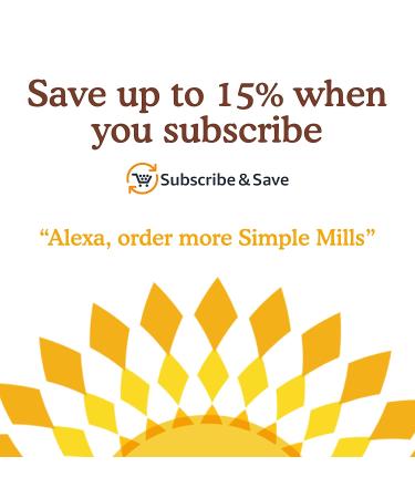 Simple Mills Almond Flour Crackers - Rosemary & Sea Salt | Gluten-Free, Low-Calorie Snack, 4.25 oz - Buy Online on GoSupps.com