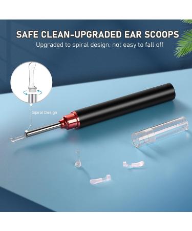 Ear Wax Removal Kit with Camera | 10 Traditional Ear Picks, Endoscope with 6 Lights, Otoscope, 4 Ear Spoons | for IOS & Android - Ear Cleaner Tool - Buy Online on GoSupps.com