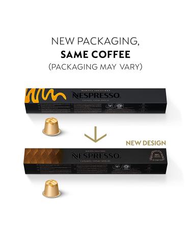 Nespresso OriginalLine Barista Flavored Mild Roast Espresso Coffee Capsules - 30 Count (10ct x 3) | 1.35oz Pods - Buy Online on GoSupps.com