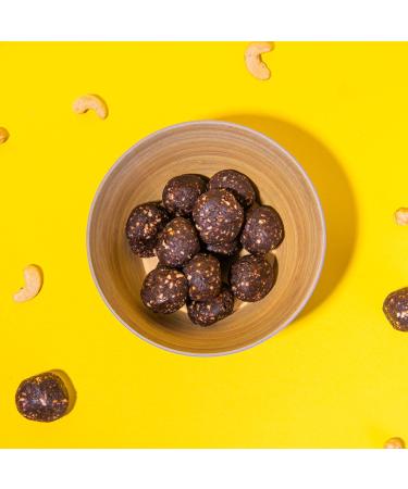 Energy balls cocoa and hazelnut1 kg nut&me | No added sugar | Gluten free | Suitable for vegan diets | GMO free | Source of energy | Pack 4 x 250 g - Buy Online on GoSupps.com