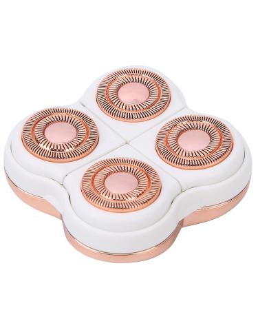 Hair Remover Replacement Head, Women's Electric Shaver Replacement Heads Hair Remover Body Hair Shaver Machine Head Rose Gold