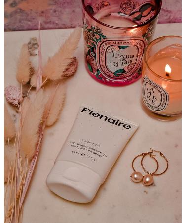 Droplet by Plenaire - 50ml Lightweight Moisture Gel - Ethical Radiance-Boosting Hydration - Vegan Cruelty-Free UK Made - Refreshing Sebum-Controlling Pore-Friendly Daily Moisturizer (50ml) - Buy Online on GoSupps.com