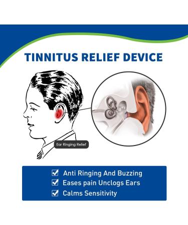 Acupeace Anti Tinnitus Relief Ear Clip - Stop Ear Ringing with Luhaka Magnetic Device (1pc) - Buy Online on GoSupps.com