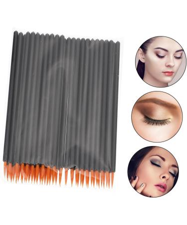 Mikinona 100pcs Disposable Eyeliner Brush Lip Scrubber Tool Eye Makeup Lip Gloss Applicator 9x6.5cm As Shown - Buy Online on GoSupps.com
