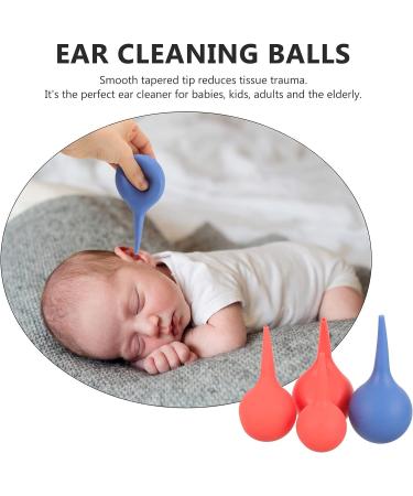 INOOMP Ear Syringe Hand Bulb - 4pcs 30ml 60ml 90ml - Kids Nasal Aspirator & Dust Cleaner - Adults Laboratory - Buy Online on GoSupps.com