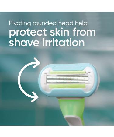 Gillette Venus Extra Smooth Green Disposable Women's Razors - 2 Pack - Buy Online on GoSupps.com
