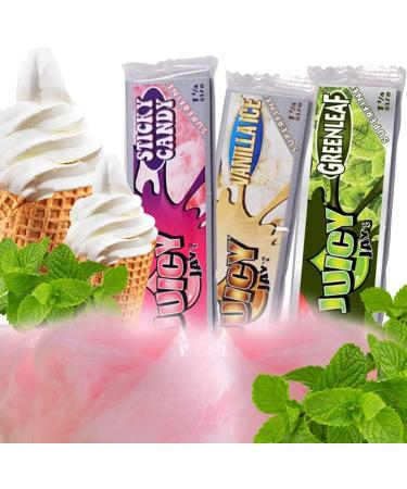 Juicy Jays Rolling Papers Bundle - Super Fine Rolling Papers. Raw Rolling Machine 7 Packs of 1 1/4 Juicy Jays Super Fine Flavoured Rolling Papers Raw Slim Filters Premium Rolling Ace Scoop Card - Buy Online on GoSupps.com