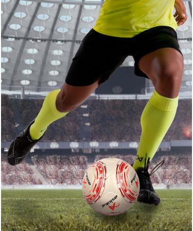 Asioka Unisex Football Socks 38-41 - Yellow - International Shipping Available - Buy Online on GoSupps.com