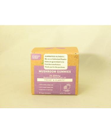 Mushroom Gummies for Focus & Clarity - 30 000mg - Lions Mane | Cordyceps |