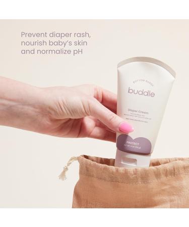 Bottom Buddy & Paddle Pal Kit - 20% Zinc Oxide Diaper Rash Cream & Silicone Spatula - Baby Skin Protection Gift Set - Buy Online on GoSupps.com