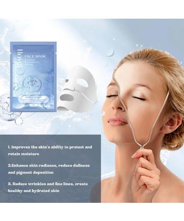 Collagen Mask Overnight Collagen Mask Collagen Deep Mask Overnight Pure Collagen Films Korean Deep Hydrating Firming Overnight Hydrogel Mask Collagen Face Mask - Buy Online on GoSupps.com