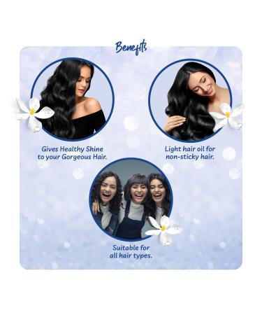 Buy Parachute Advansed Jasmine Coconut Hair Oil 300ml - Nourishing & Hydrating Hair Care | International Shipping Available - Buy Online on GoSupps.com