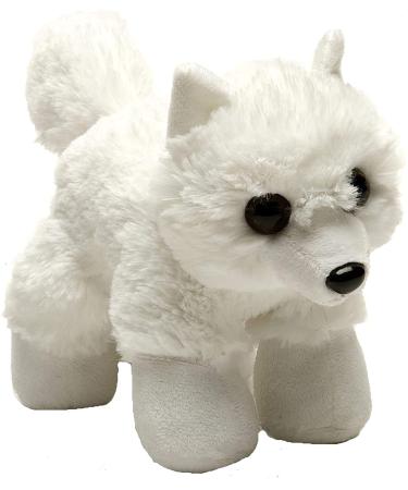 Wild Republic 16224 Arctic Fox Hug'ems Plush Cuddly Soft Toy 18 cm Arctic Fox Small