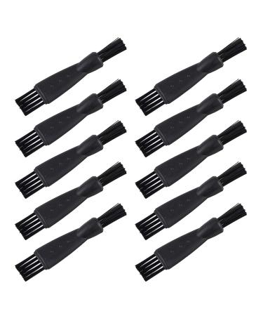 10 Pieces Cleaning Brushes for Razor Double-Sided Razor Trimmer Shaver Cleaning Brush Clipper Cleaning Brush for Men