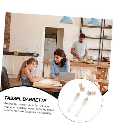 Ipetboom 1 Pair Hair Accessories Chinese Tassel Hairpin Clips Dangle Tassel Hairpin Tassel Hairpin Tassel Barrette Dangle Tassel Hair Clip Chinese Tassel Hair Clip - Buy Online on GoSupps.com