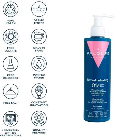 Valquer Profesional Ice Ultra-moisturizing Hair Mask 300 ml - Buy Online on GoSupps.com