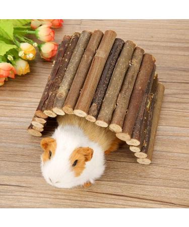 Wooden Hamster Bridge & Climbing Ladder | Chew Toys for Reptiles Lizards Turtles & Small Animals - Buy Online on GoSupps.com