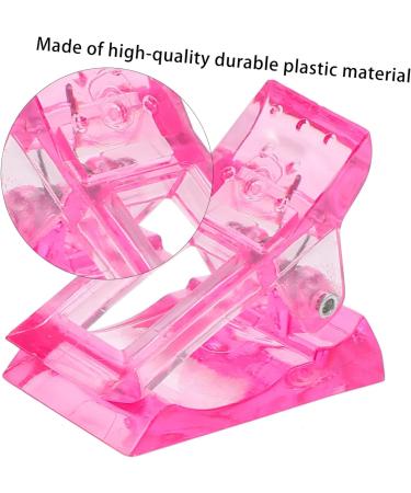 Mikinona 60 pcs UV White Tool Building Nail DIY A Home Tools Gel and Fixing Forms Finger Curve Clamps Clamp Quick Poly Fiberglass Clips Tips Extension Fake Salon Pinching Manicure 1 count (Pack of 1) White Pinkx5pcs - Buy Online on GoSupps.com