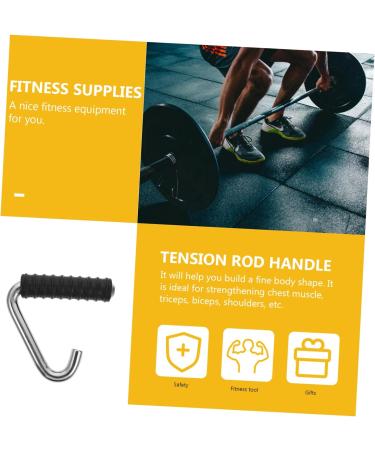 BRIGHTFUFU 1pc Hook Handle Accessories Pull up Handles Strength Training Handle Cable Attachments Triceps Gym Rod Handle Fitness Supplies Fitness Handle Heavy Fitness Equipments - Buy Online on GoSupps.com