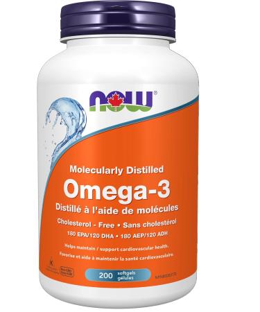 NOW Supplements Vitamin D3 2500 IU Softgels 500 Count & NOW Supplements Omega-3 1 000mg Softgels 200 Count - Buy Online on GoSupps.com