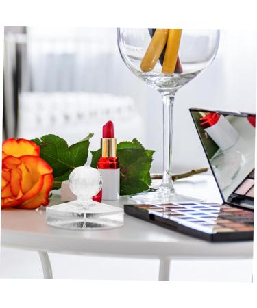 EXCEART Handy Eyeshadow Press Tool Stamp Kit Accurate TimeSaving Eyeshadow Pressing Stamper For Blusher Makeup Pressing Tool Crystal Material Universal Press Mold - Buy Online on GoSupps.com