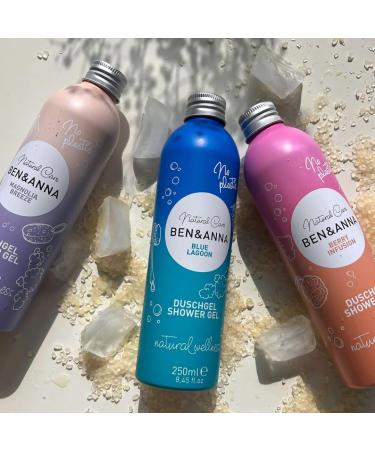  Ben&Anna Ben & Anna Berry Shower Gel - 1 Pack - Shower Gel - Natural Cosmetic Vegan Plastic Free Aluminium Box (1) - Buy Online on GoSupps.com