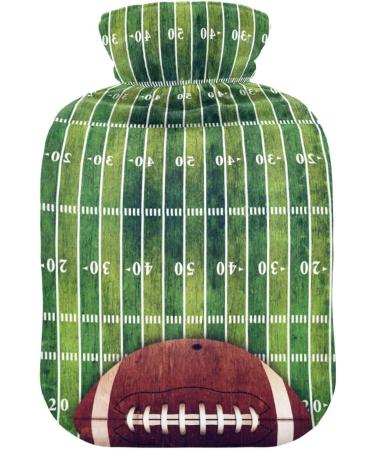 Naanle Sport American Football Heat Bottle - 1L Transparent Hot Water Bottle for Pain Relief & Cold Therapy - Ideal Bed Warmer for Hands & Feet - Buy Online on GoSupps.com