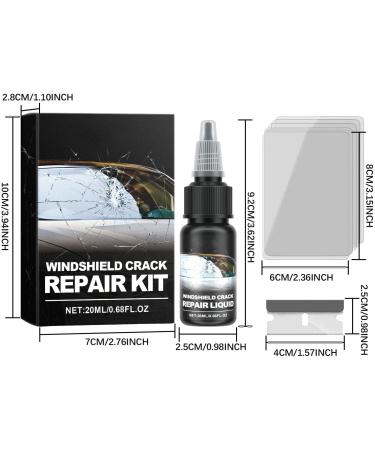 Car Windshield Crack Repair Kit Car Windshield Crack Repair Fluid Windshield Repair Kit for Chips and Cracks Car Glass Repair Glue Scratch Chip Cracks Repair Kit (1 Set) - Buy Online on GoSupps.com