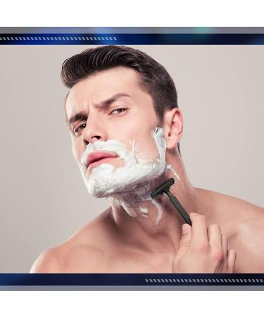 200 Pcs Twin Blade Disposable Razors - Stainless Steel Shaving Razor for Men and Women with Safety Cap - Ideal for Hotel, Camping, and Traveling - Black - Buy Online on GoSupps.com