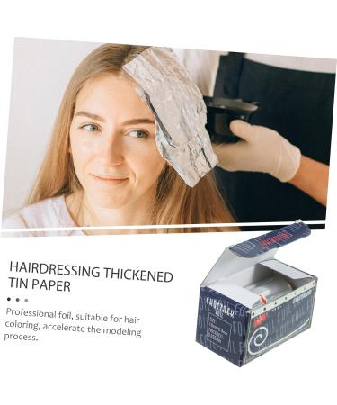 Ipetboom 1 Roll Hair Coloring Tool Hair at Home Hair Styling Tools Hair Dye Tools Nail Art Tin Foil Highlighting Hair Hair Coloring Tin Foil Salon Tin Foil Perm Paper Modeling - Buy Online on GoSupps.com