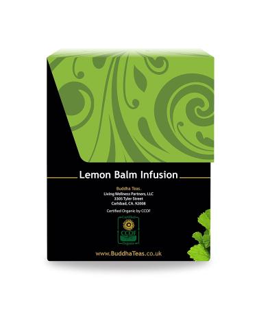 Buddha Teas Organic Lemon Balm Tea - USDA Certified, Kosher, 18 Count Pack - Buy Online on GoSupps.com