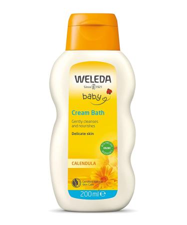 Weleda Calendula Baby Cream Bath - 6.8 Fl Oz | Gentle and Soothing Formula - Buy Online on GoSupps.com