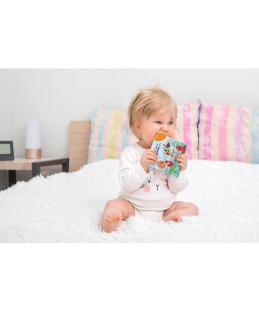 Soft Cloth Crinkle Baby Books | Touch & Feel Toys for Babies 0-6 Months to 1 Year Old | Farm Themed Book for Early Education | Baby Shower Gift - Buy Online on GoSupps.com